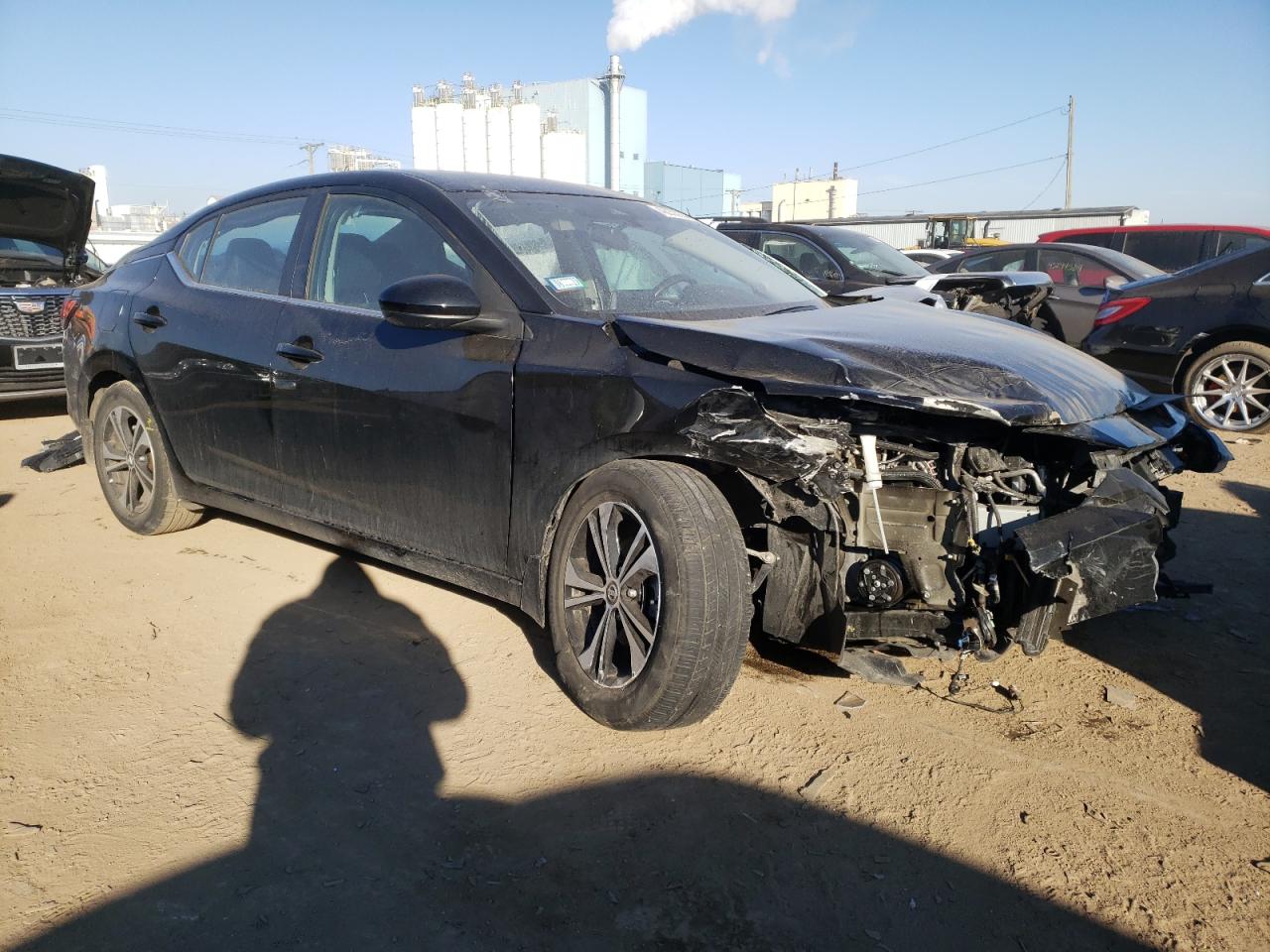 2022 NISSAN SENTRA SV VIN:3N1AB8CV5NY235398