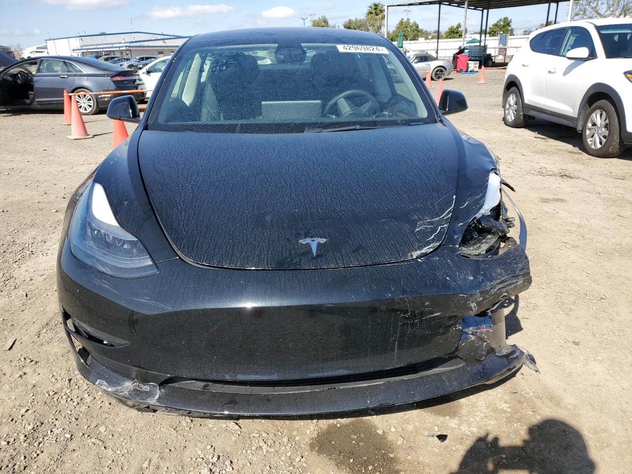 2023 TESLA MODEL 3  VIN:5YJ3E1EBXPF388980