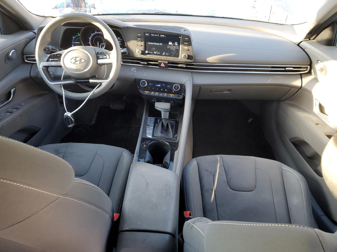 2022 HYUNDAI ELANTRA BLUE VIN:KMHLM4AJXNU023796