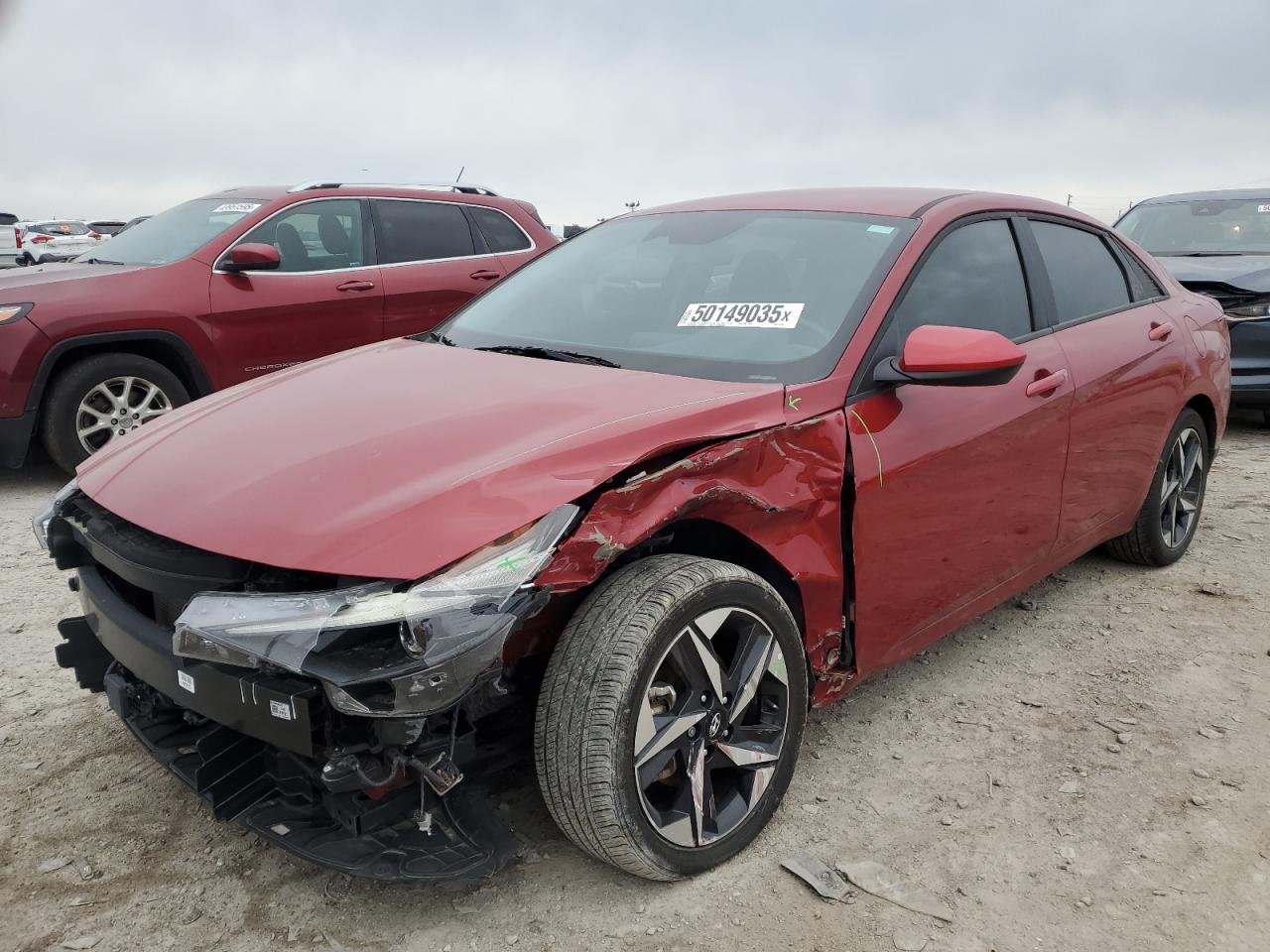 2023 HYUNDAI ELANTRA SEL VIN:KMHLS4AG9PU451579