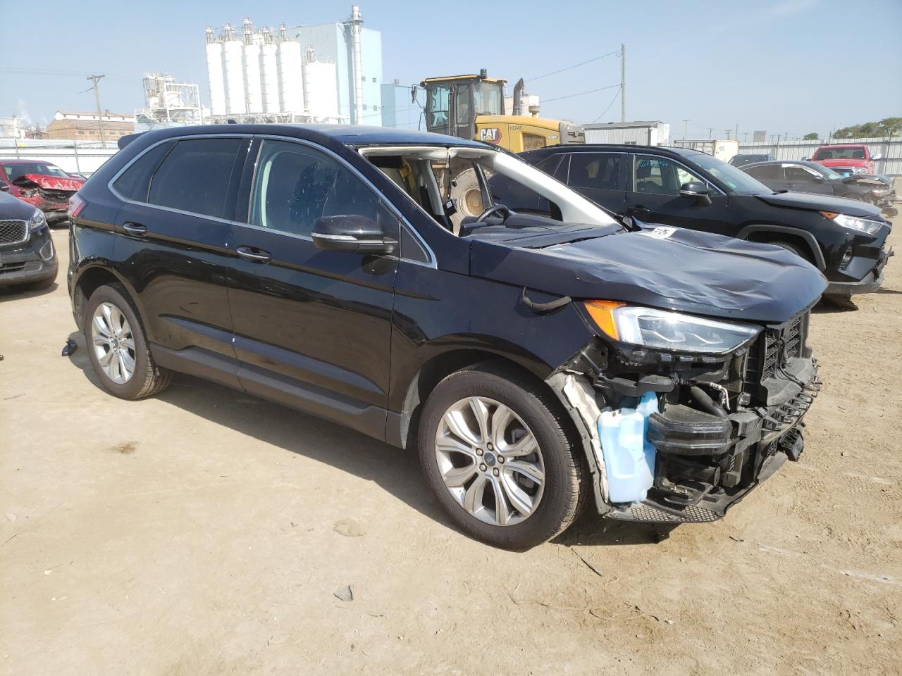 2022 FORD EDGE TITANIUM VIN:2FMPK4K91NBA31528
