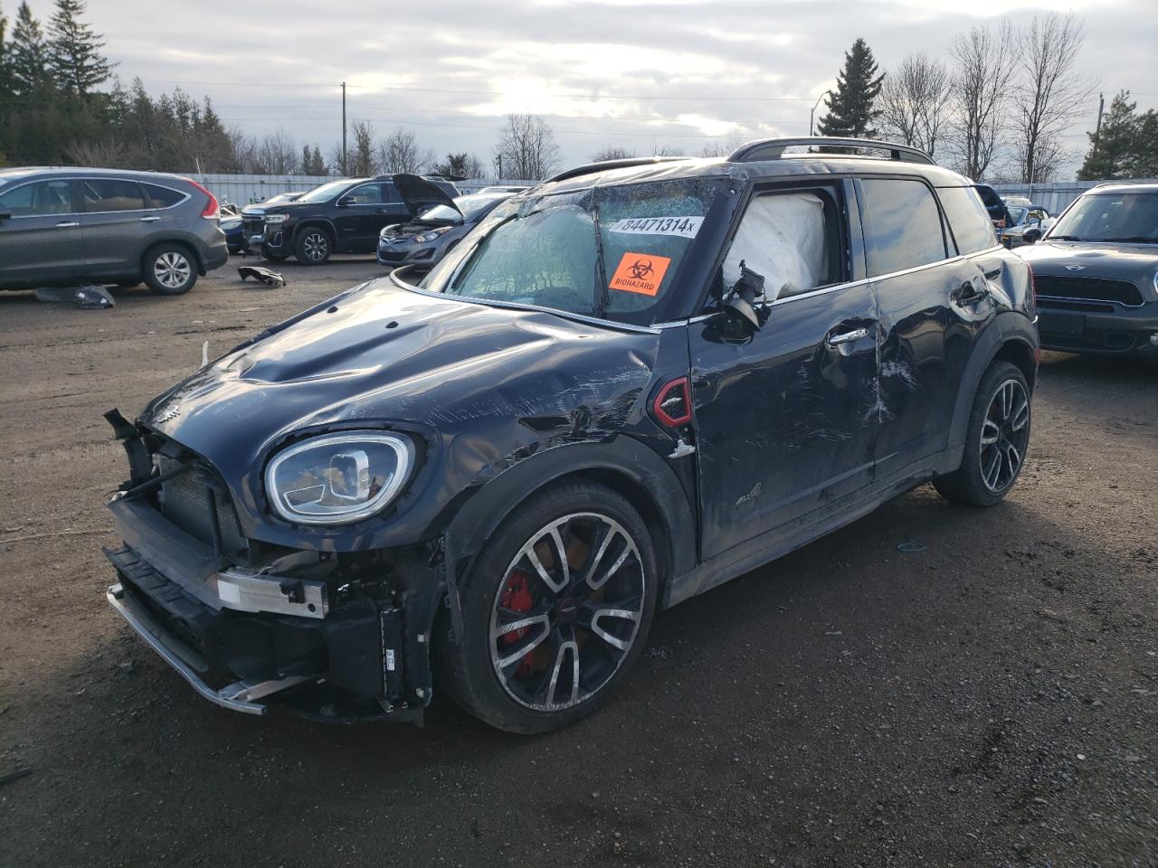 2022 MINI COOPER JCW COUNTRYMAN ALL4 VIN:WMZ33BS08N3N53188