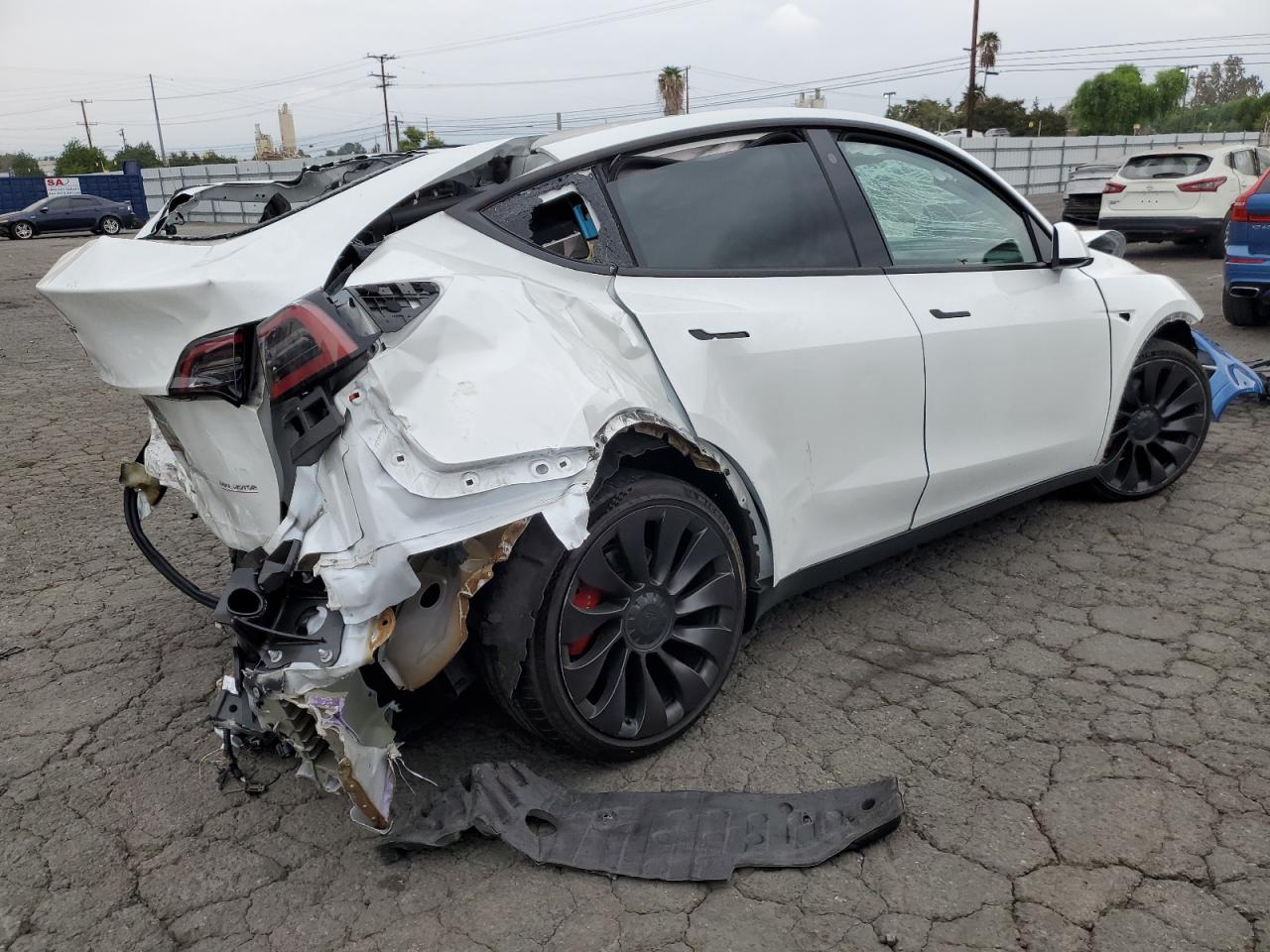 2022 TESLA MODEL Y  VIN:7SAYGDEFXNF350914