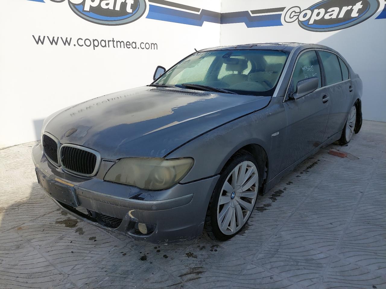 2007 BMW 740IL VIN:WBAHN61067D******