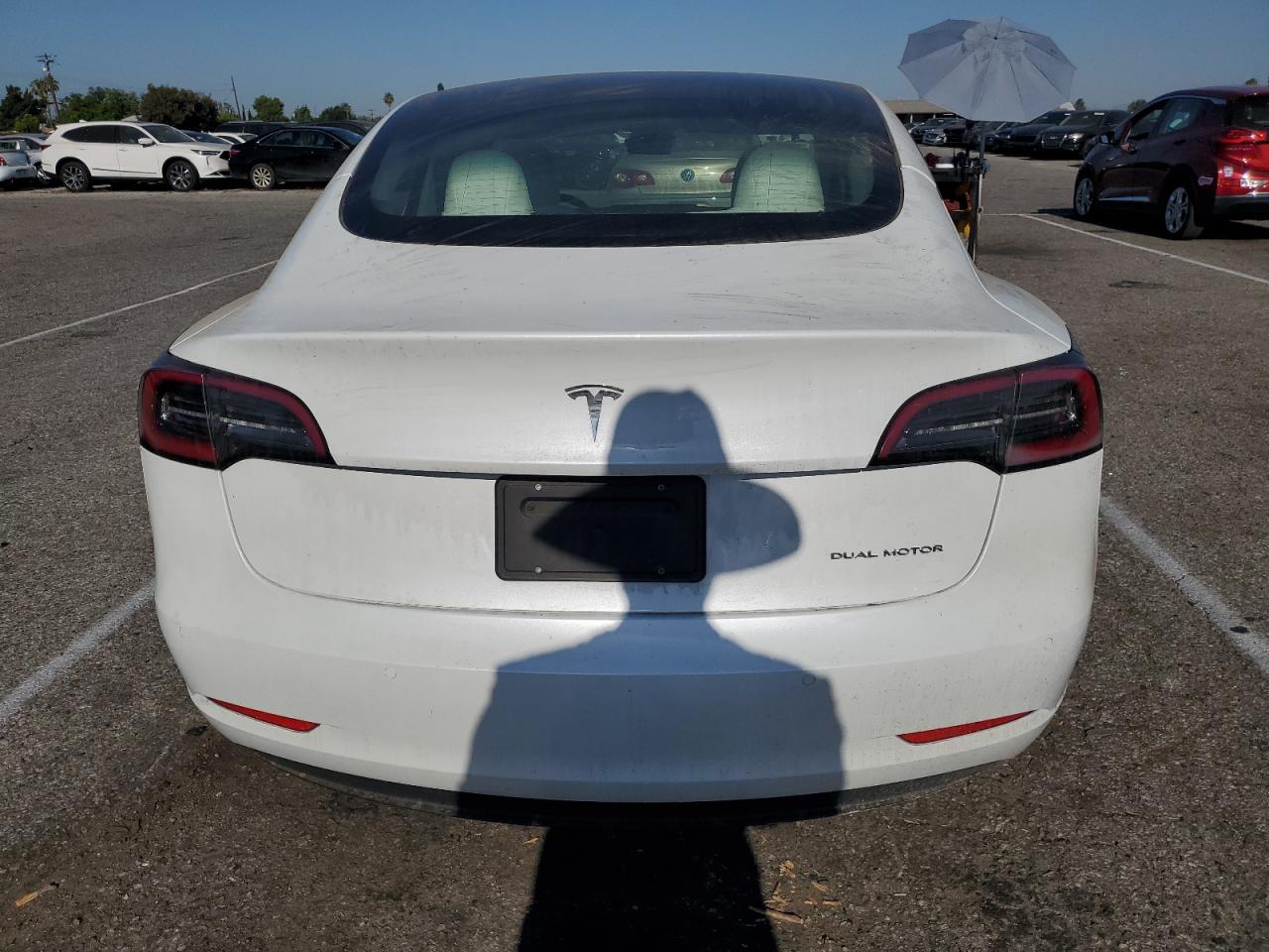 2022 TESLA MODEL 3  VIN:5YJ3E1EB8NF276384