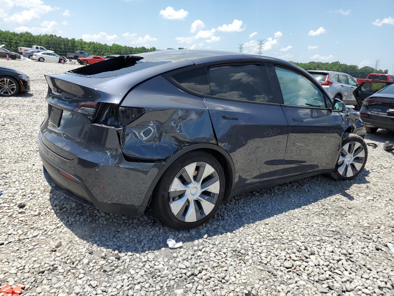 2023 TESLA MODEL Y  VIN:7SAYGDED9PF935176