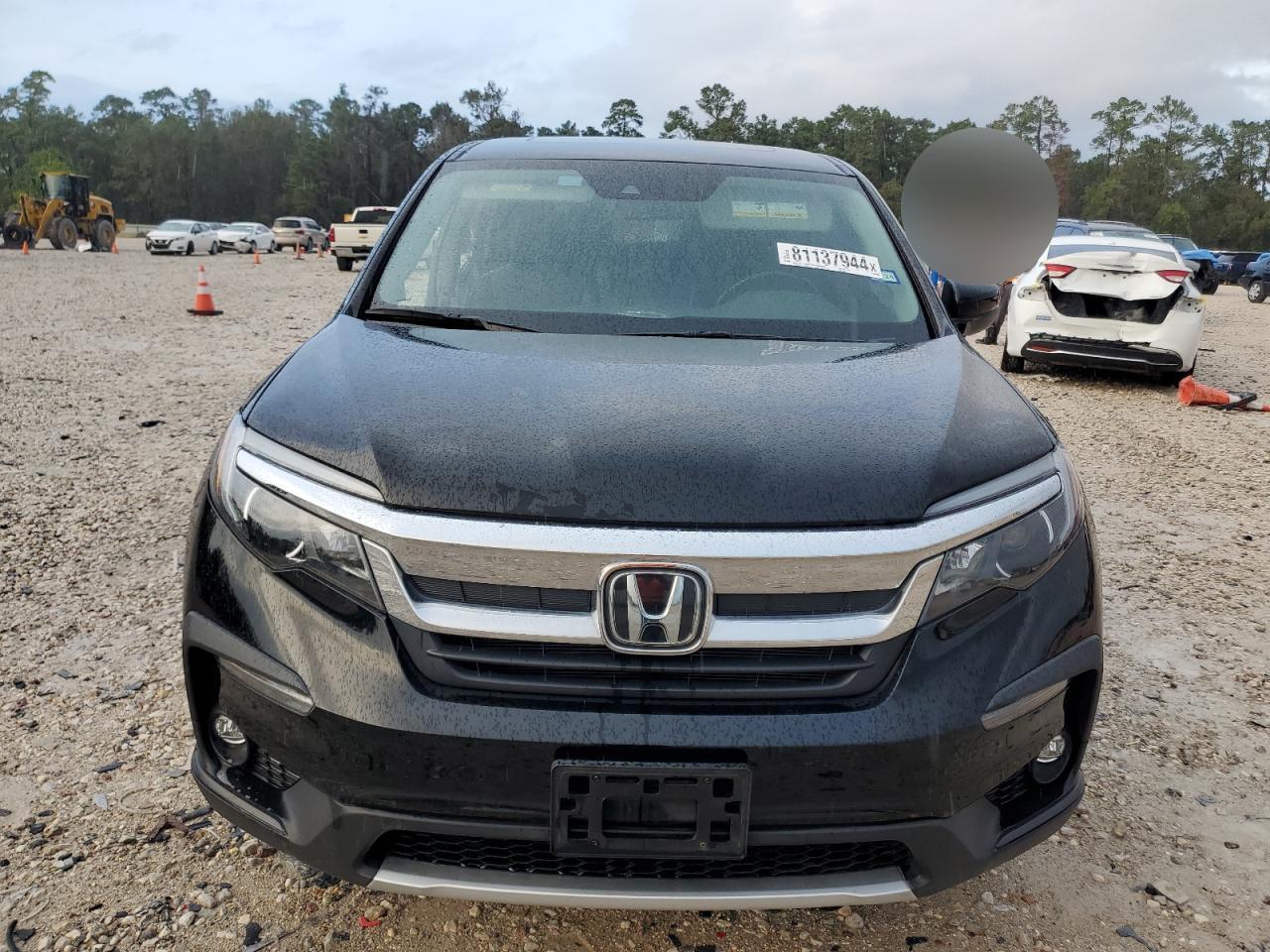 2022 HONDA PILOT EXL VIN:5FNYF5H57NB038686