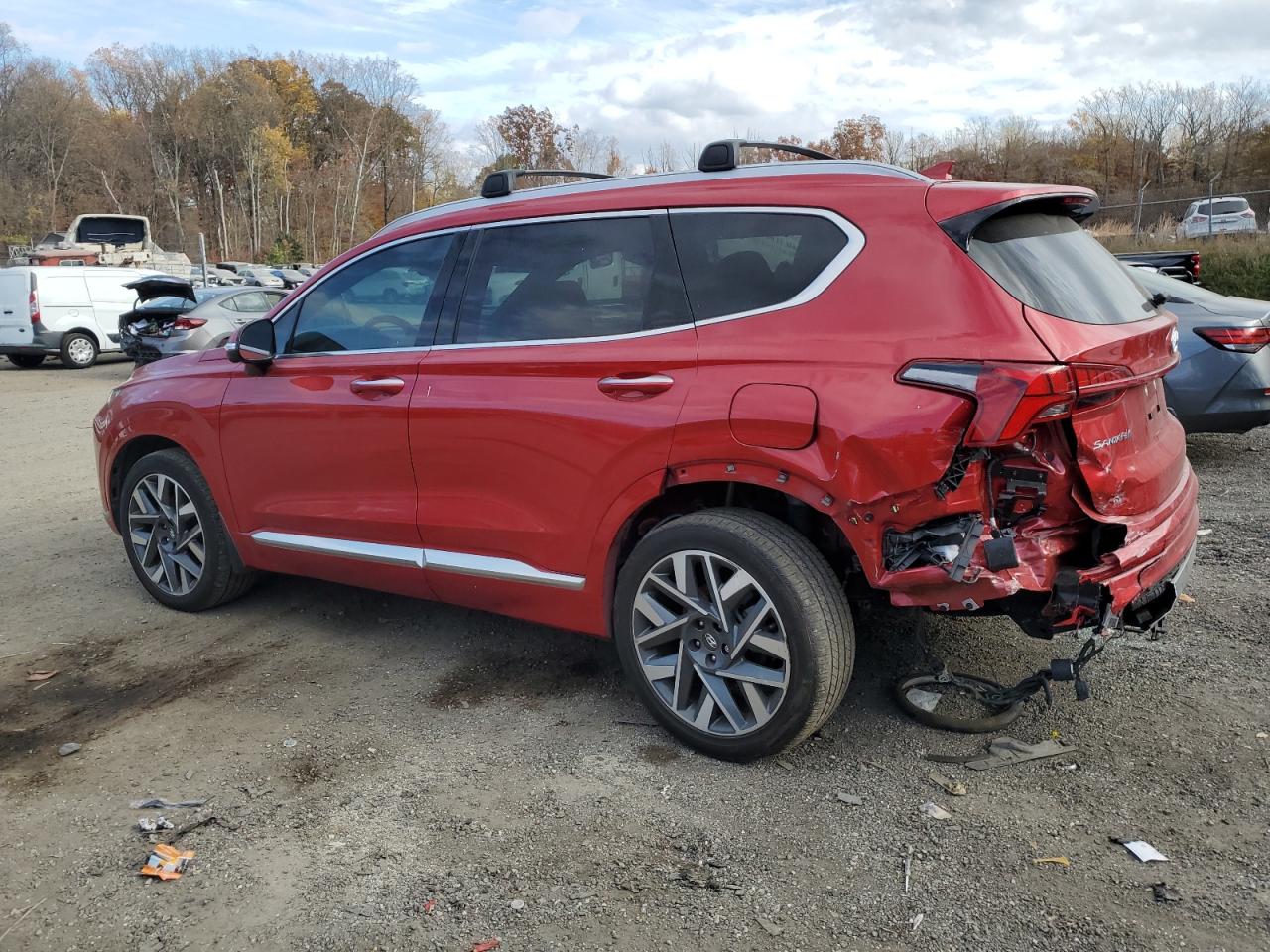 2022 HYUNDAI SANTA FE CALLIGRAPHY VIN:5NMS54AL6NH390877