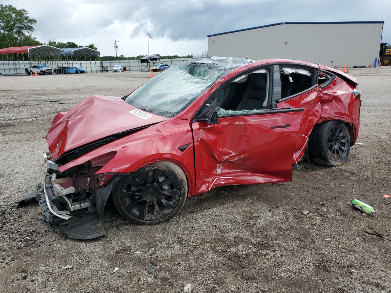 2022 TESLA MODEL Y  VIN:7SAYGAEE1NF412271
