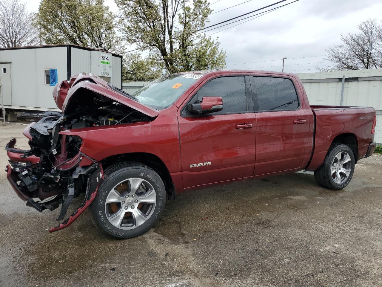 2023 RAM 1500 LARAMIE VIN:1C6SRFJT2PN542425