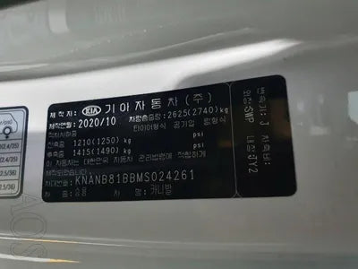 2020 Kia Carnival KNANB81BBMS024261 VIN:KNANB81BBMS024261