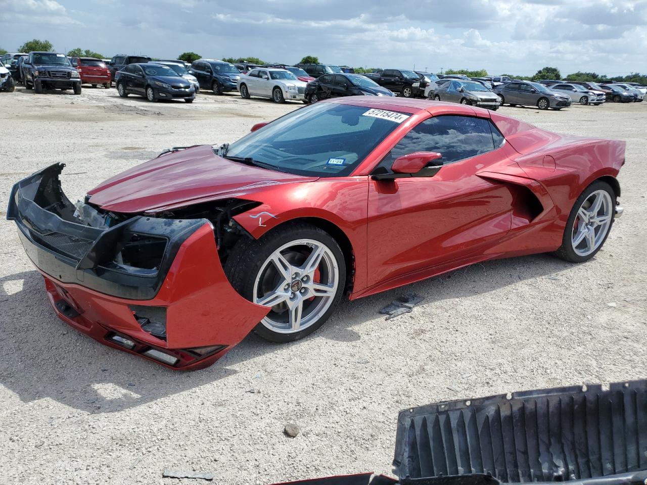 2022 CHEVROLET CORVETTE STINGRAY 3LT VIN:1G1YC3D46N5105590