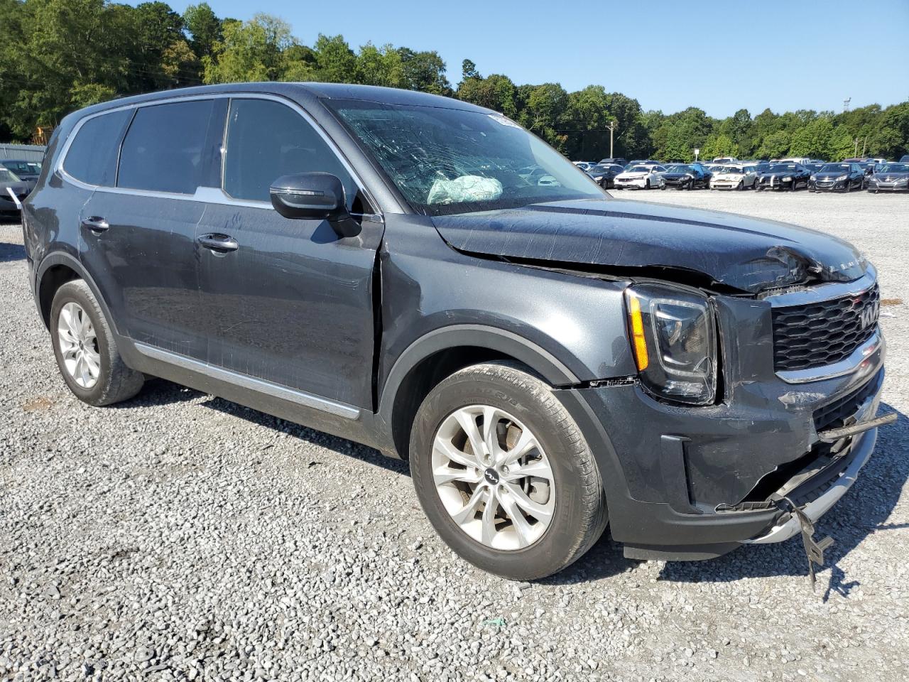 2022 KIA TELLURIDE LX VIN:5XYP24HC7NG305575