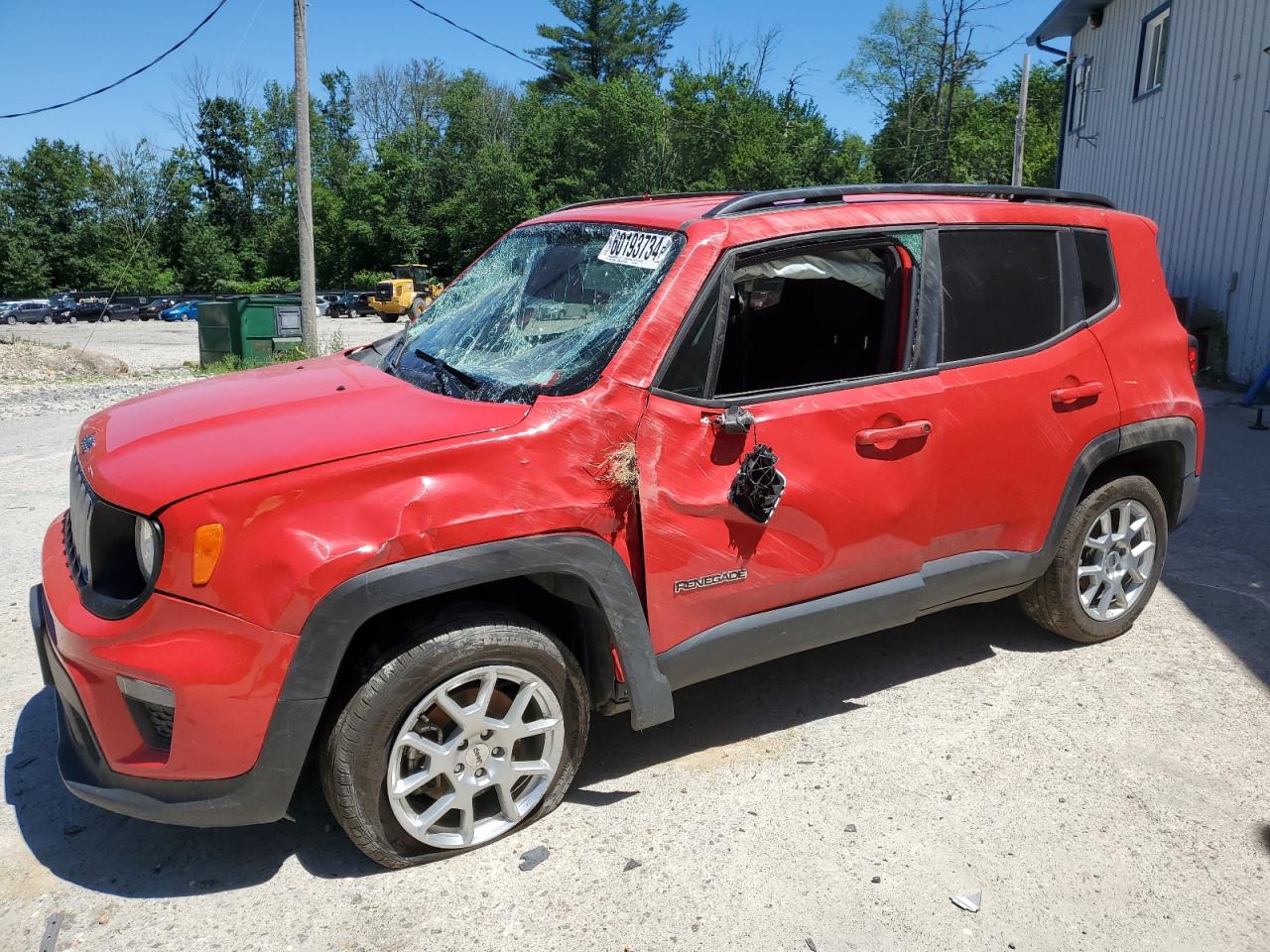 2023 JEEP RENEGADE LATITUDE VIN:ZACNJDB18PPP40185