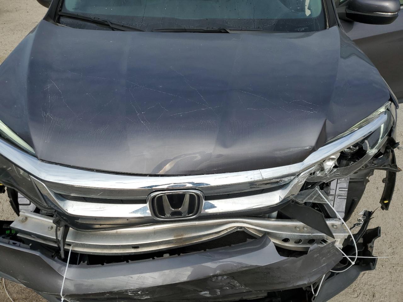 2022 HONDA PILOT EXL VIN:5FNYF5H57NB011200