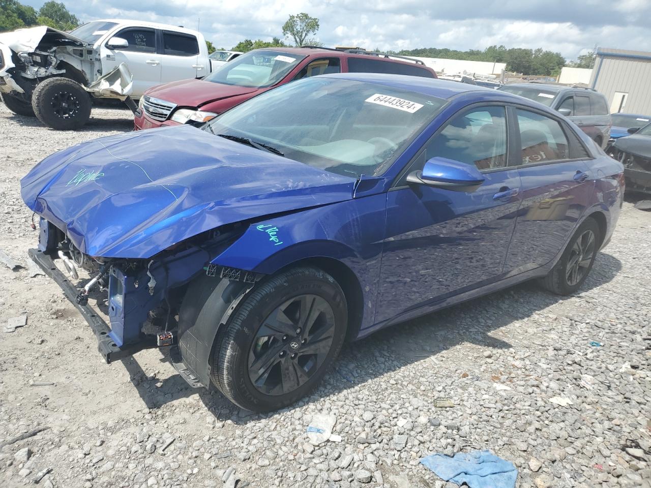 2023 HYUNDAI ELANTRA BLUE VIN:KMHLM4AJ3PU055671