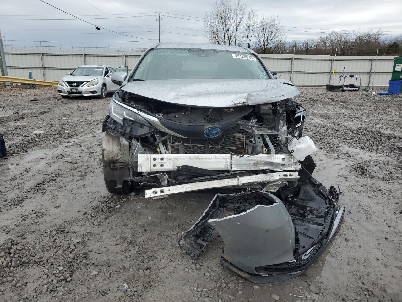 2022 TOYOTA SIENNA LE VIN:5TDKRKEC7NS105572