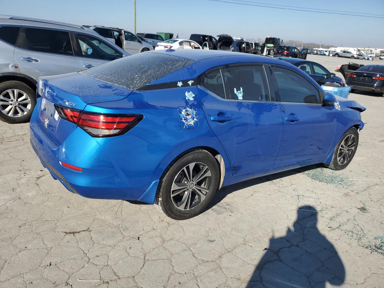 2022 NISSAN SENTRA SV VIN:3N1AB8CV2NY235486