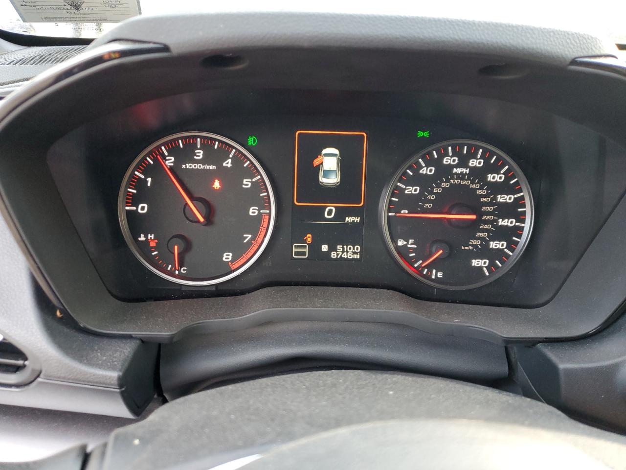 2023 SUBARU WRX PREMIUM VIN:JF1VBAF68P9821537