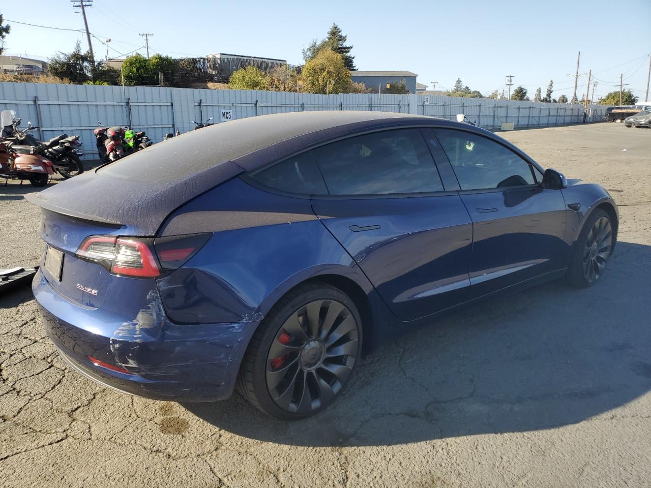 2022 TESLA MODEL 3  VIN:5YJ3E1EC8NF133685