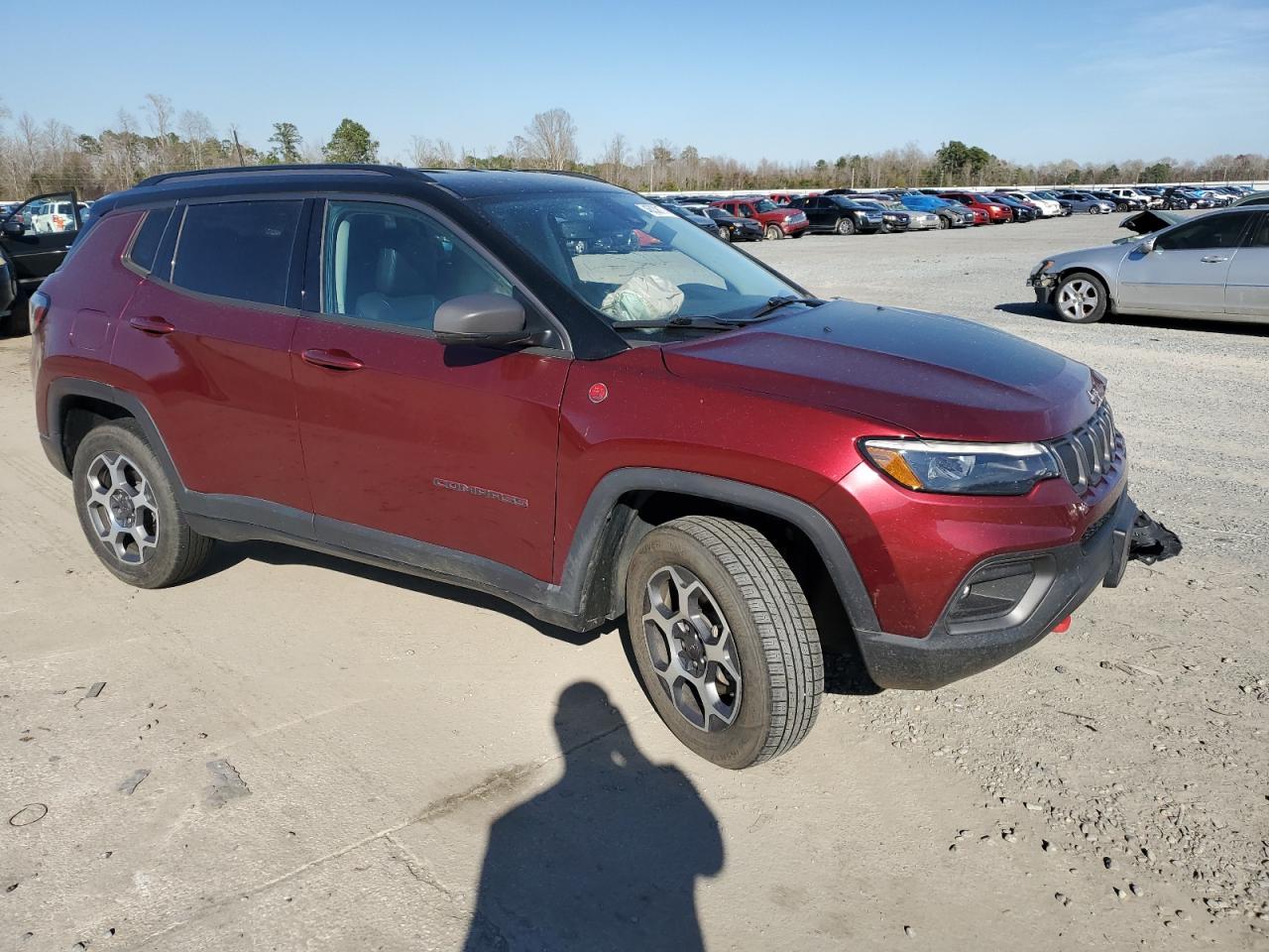 2022 JEEP COMPASS TRAILHAWK VIN:3C4NJDDB3NT121296