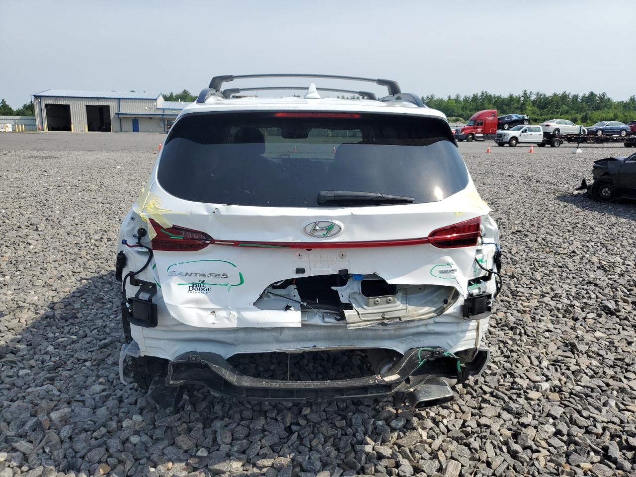 2022 HYUNDAI SANTA FE SEL VIN:5NMS6DAJ5NH436274