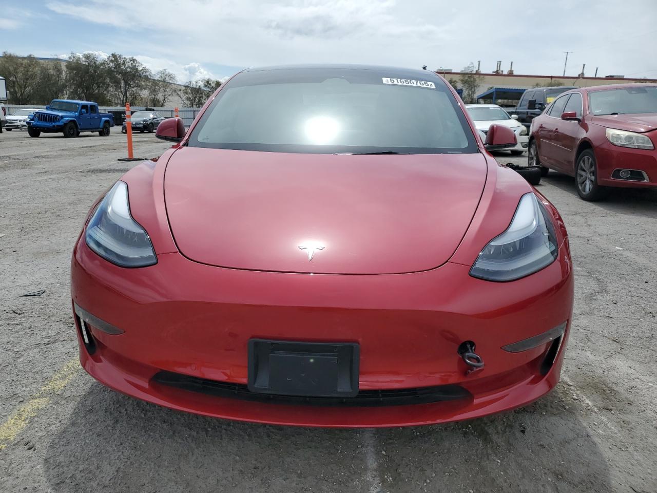 2022 TESLA MODEL 3  VIN:5YJ3E1ECXNF295947