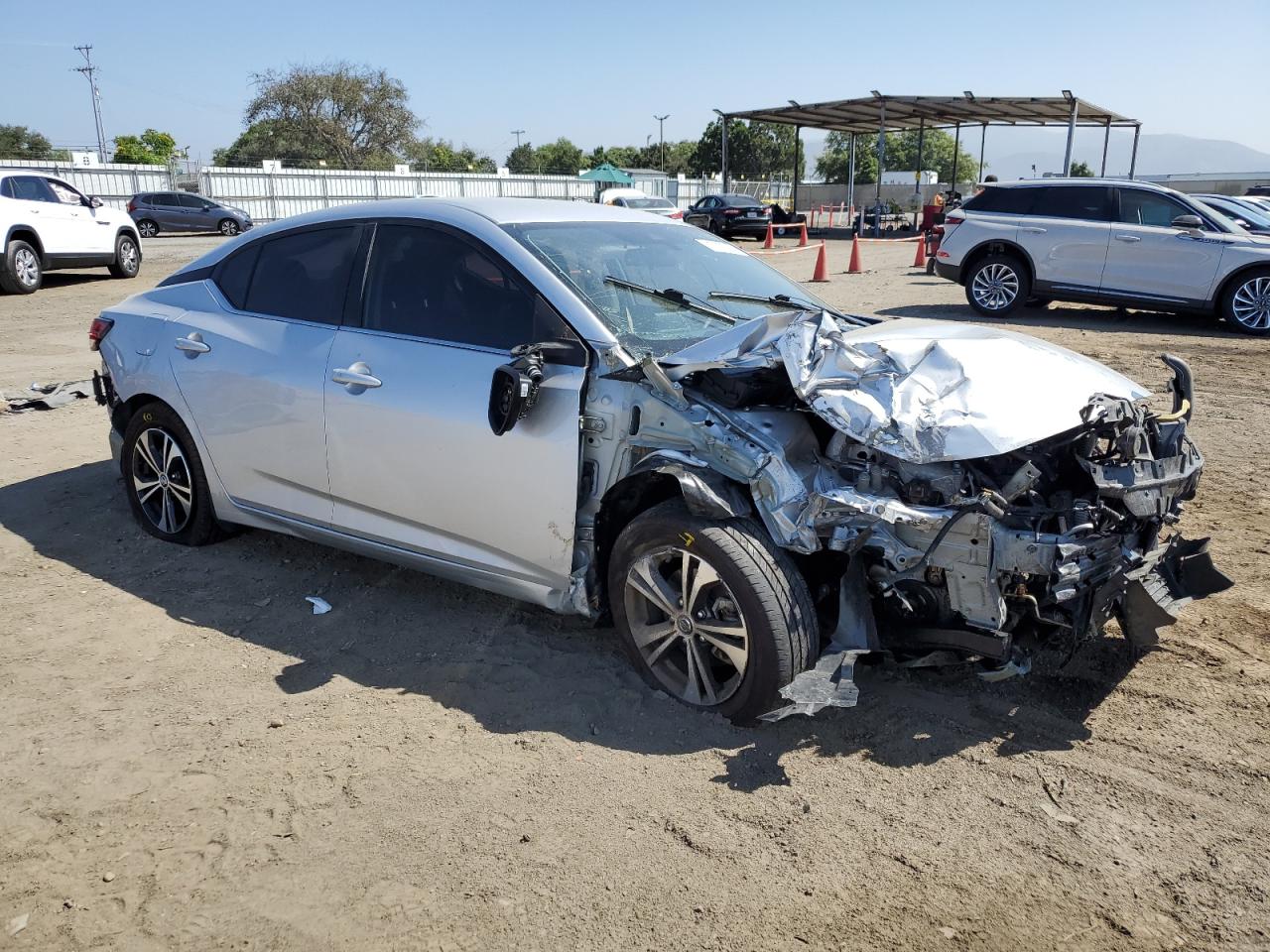 2022 NISSAN SENTRA SV VIN:3N1AB8CV1NY249170