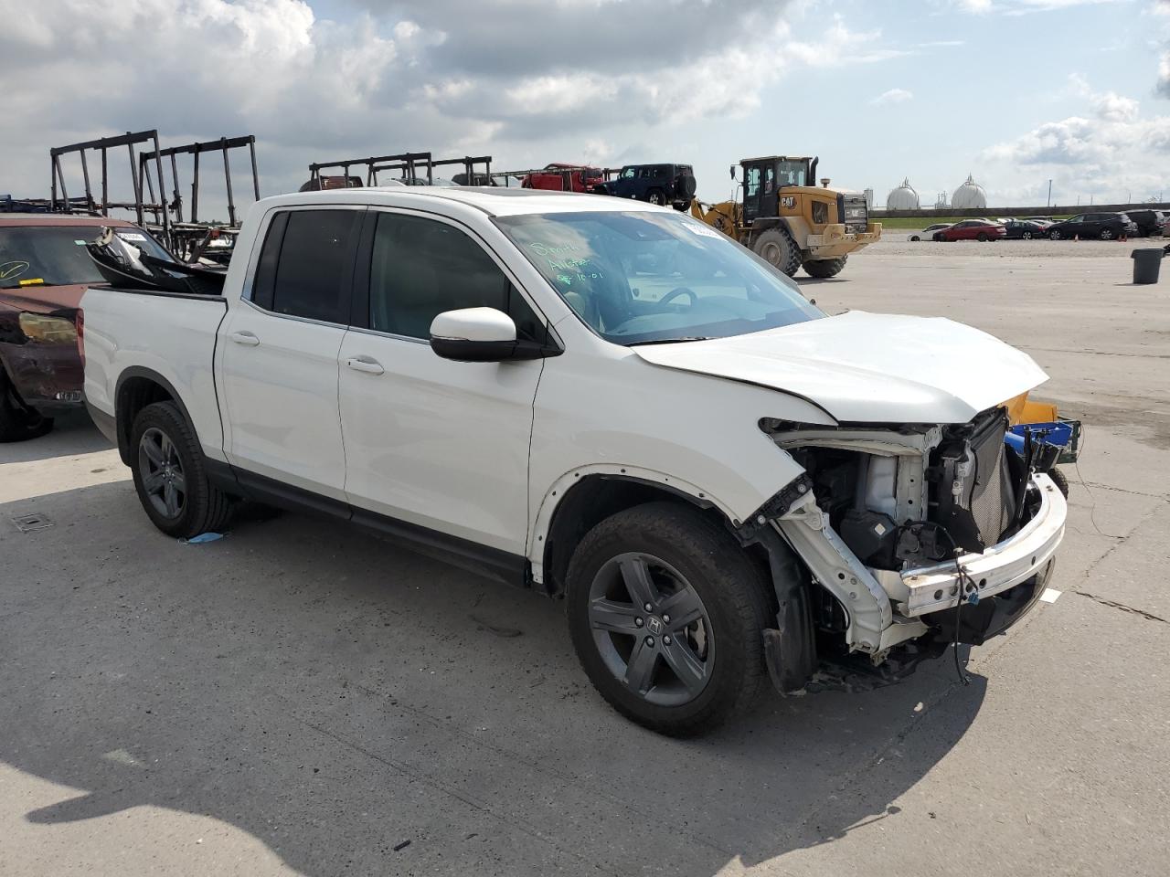 2023 HONDA RIDGELINE RTL VIN:5FPYK3F53PB025107