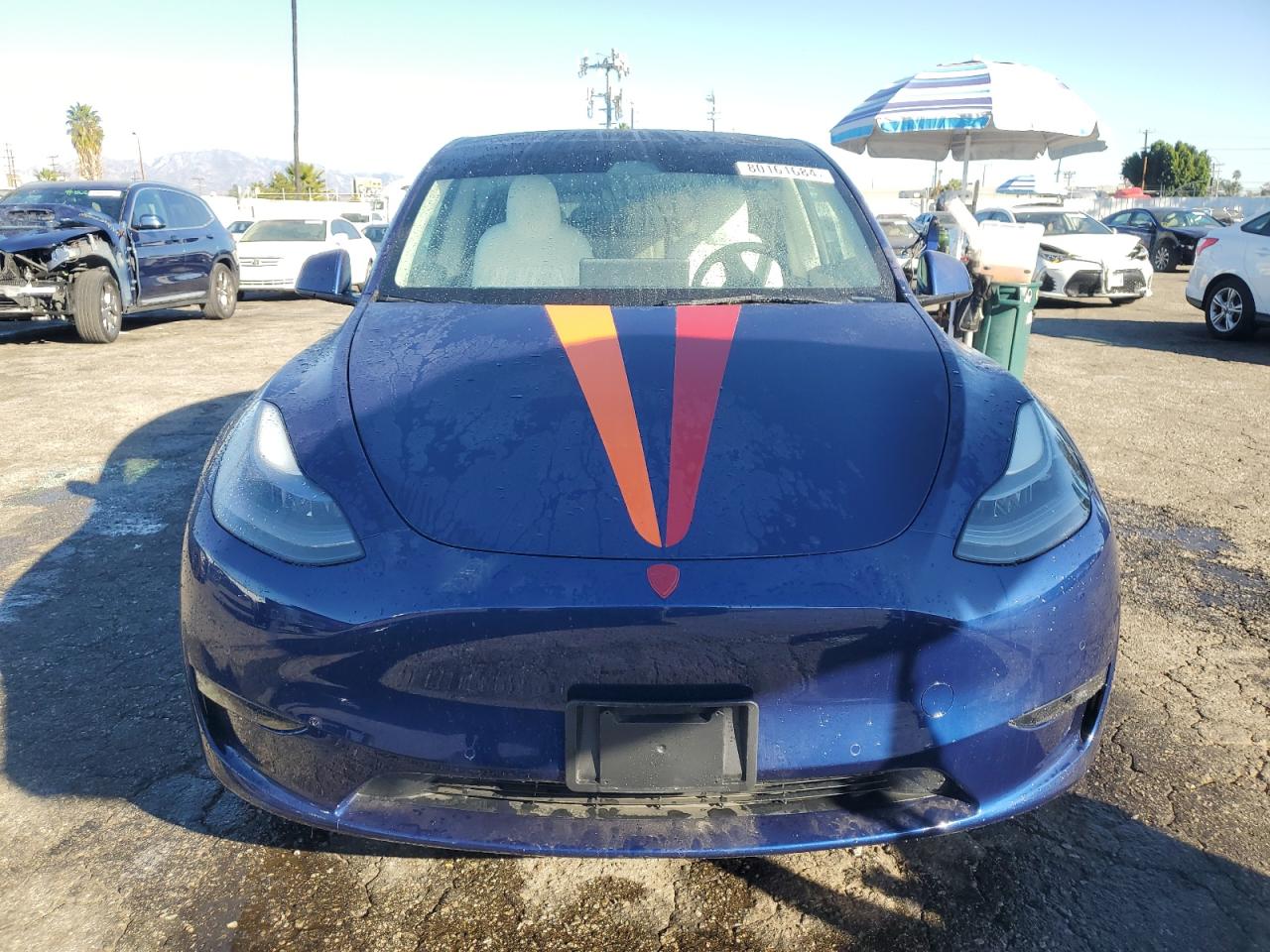 2022 TESLA MODEL Y  VIN:7SAYGDEF5NF551510