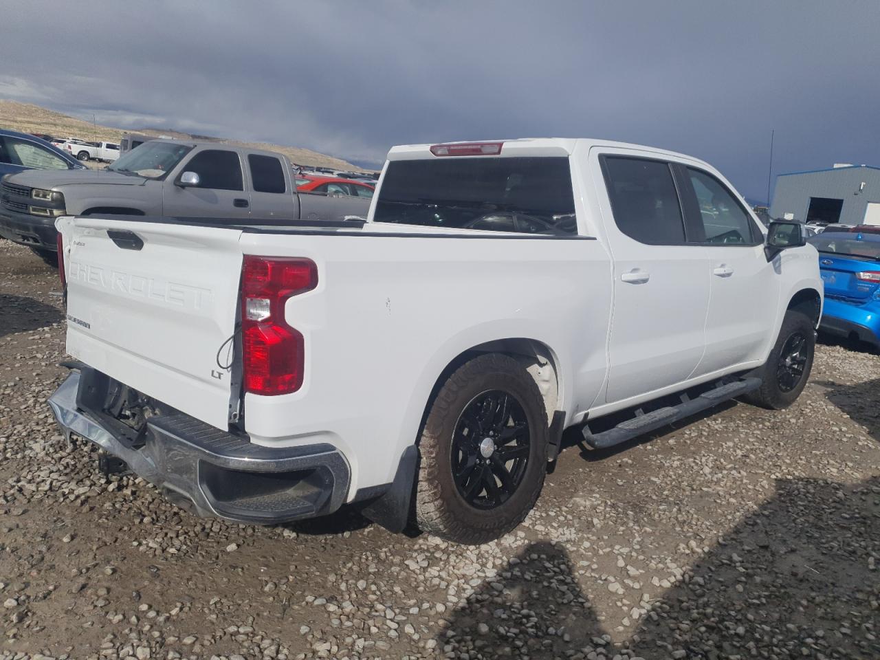2022 CHEVROLET SILVERADO LTD K1500 LT VIN:3GCUYDED9NG174293