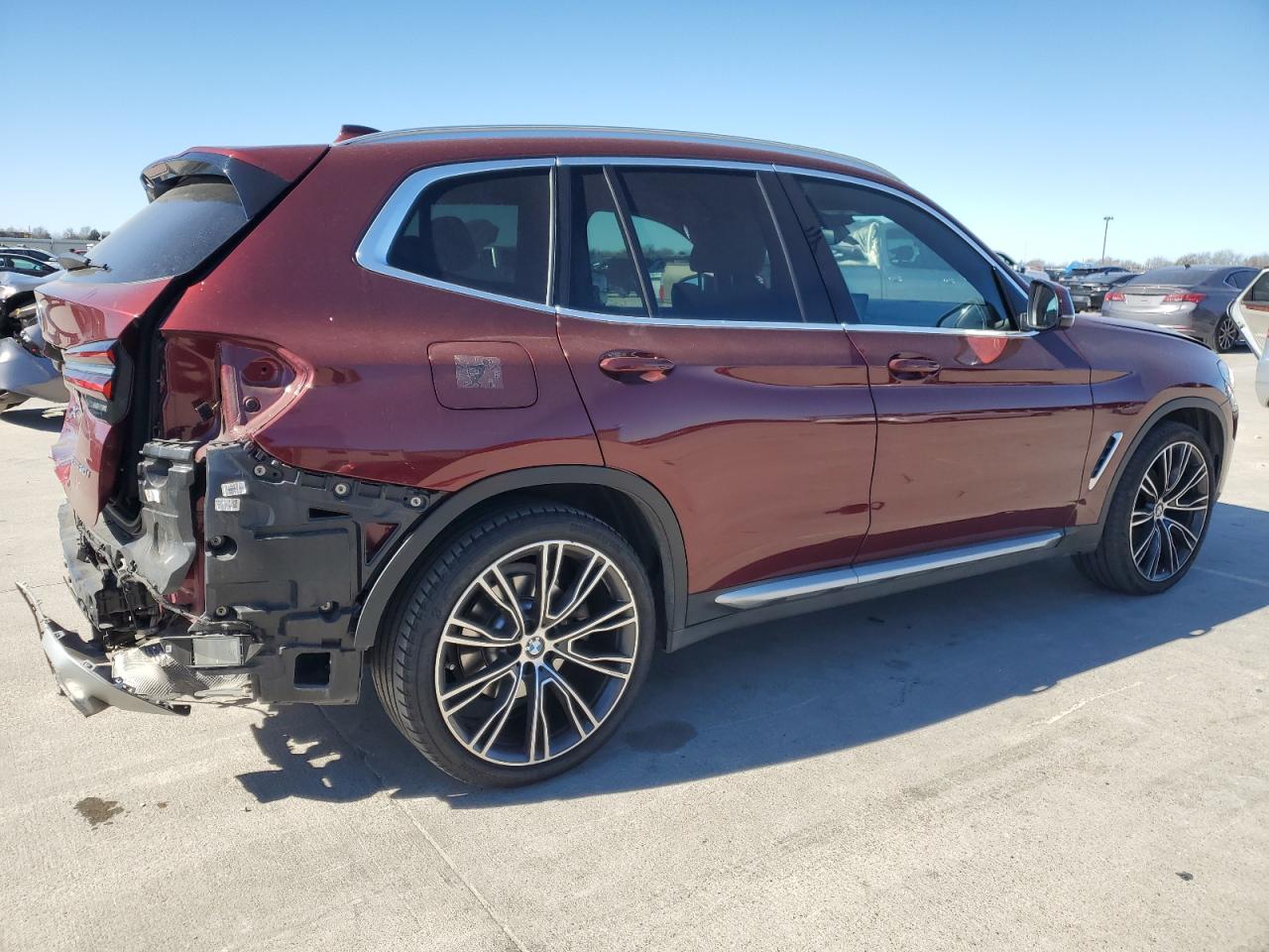 2022 BMW X3 SDRIVE30I VIN:5UX43DP04N9K91982