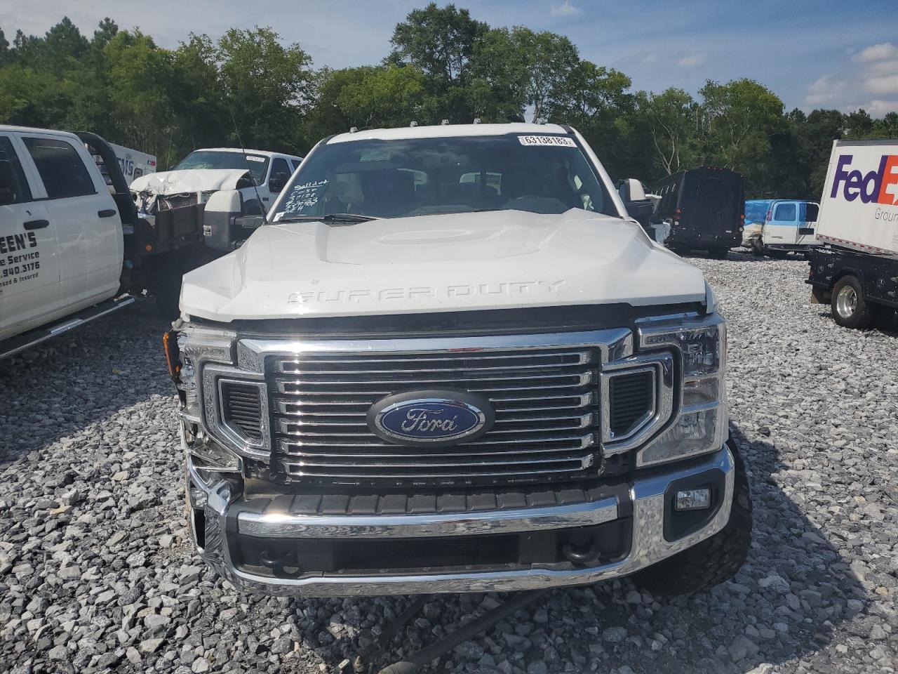 2022 FORD F350 SUPER DUTY VIN:1FT8W3DT6NED49326