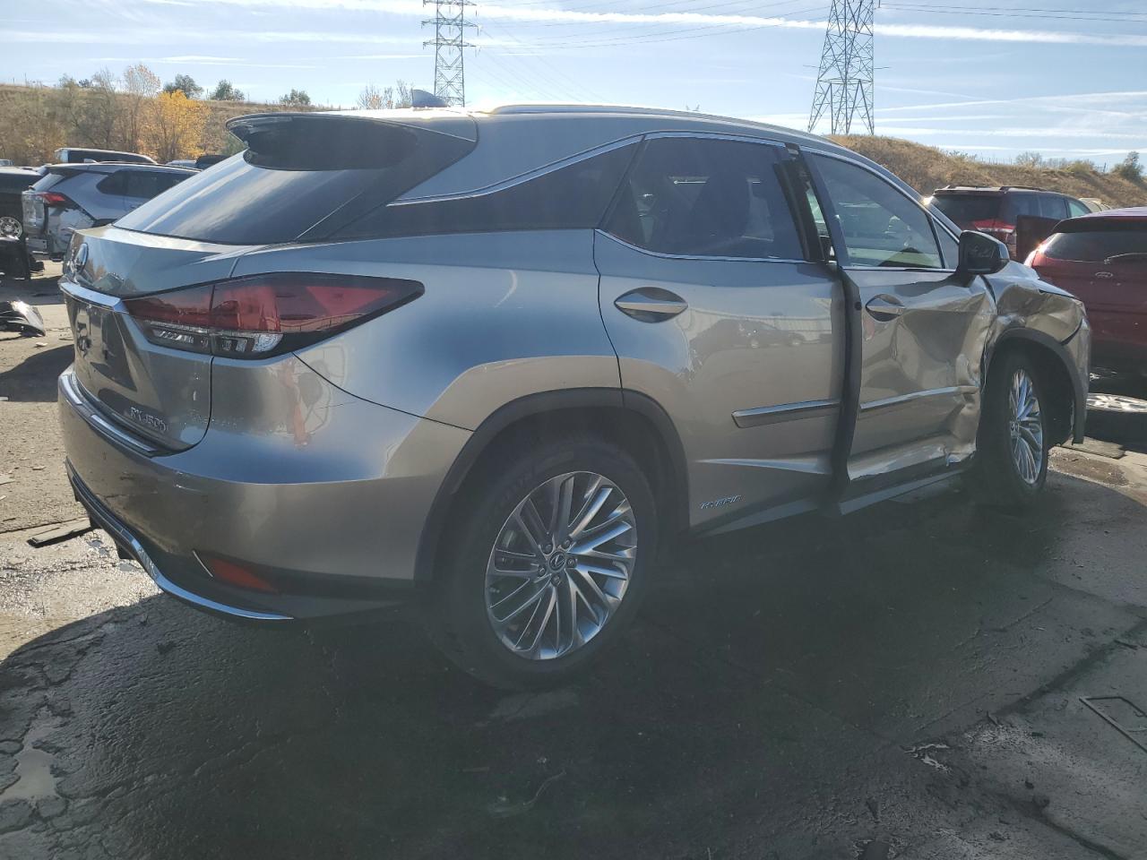 2022 LEXUS RX 450H VIN:2T2JGMDA0NC083321