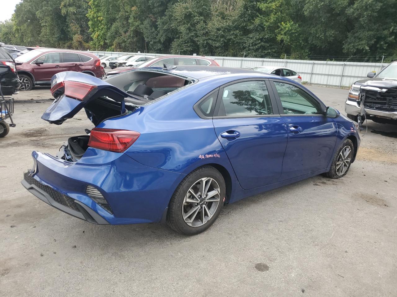 2022 KIA FORTE FE VIN:3KPF24AD1NE476446