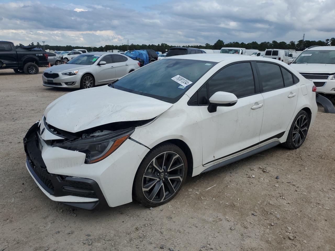 2022 TOYOTA COROLLA SE VIN:JTDS4MCE1N3504560
