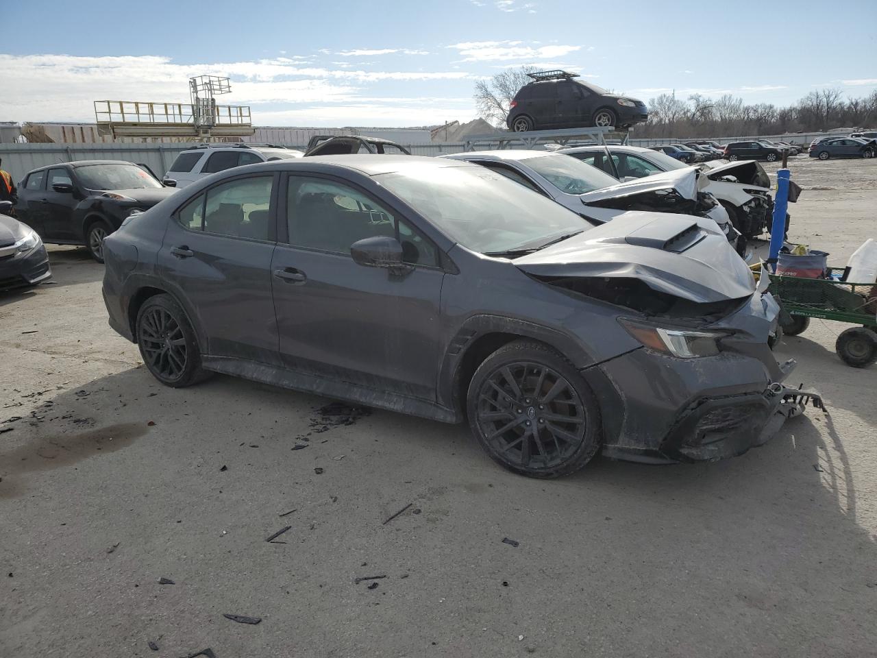 2022 SUBARU WRX PREMIUM VIN:JF1VBAF68N9019034