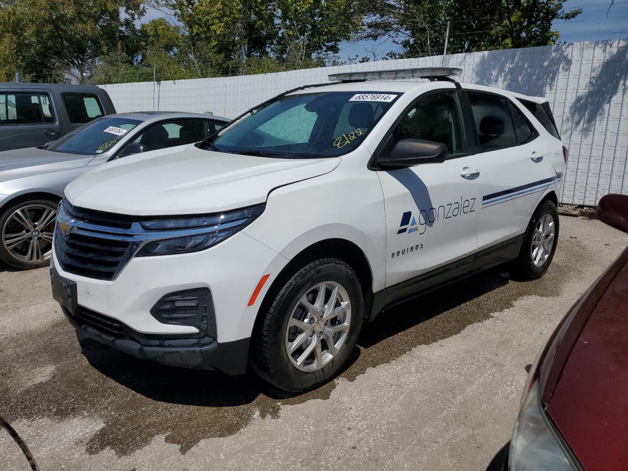 2022 CHEVROLET EQUINOX LS VIN:3GNAXSEV3NS159697