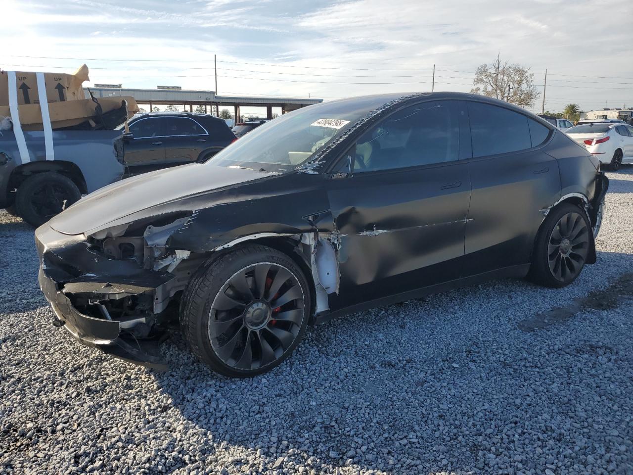 2022 TESLA MODEL Y  VIN:7SAYGDEF4NF457747