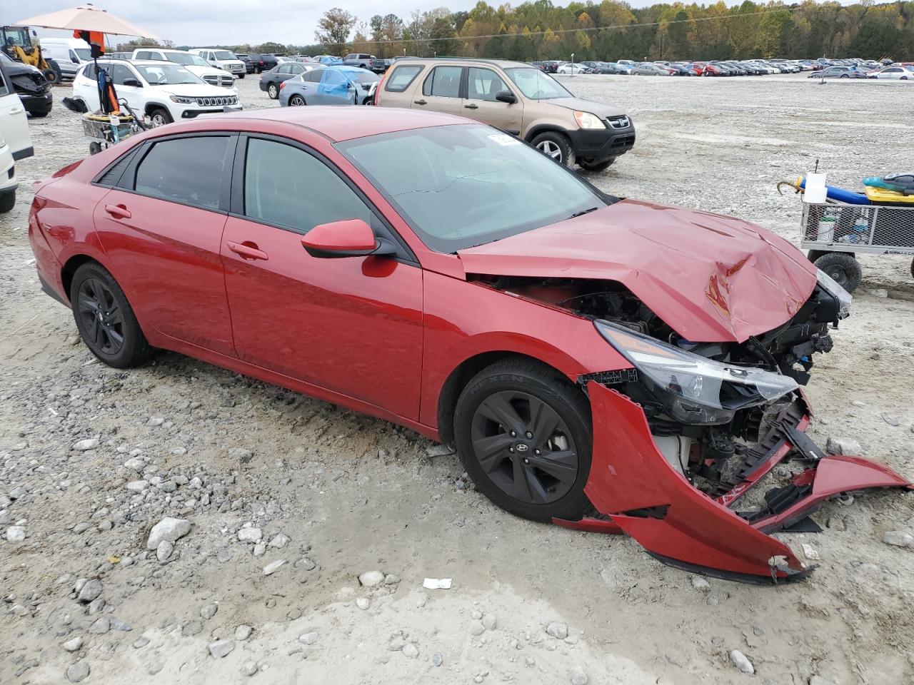 2022 HYUNDAI ELANTRA SEL VIN:KMHLM4AG9NU356379