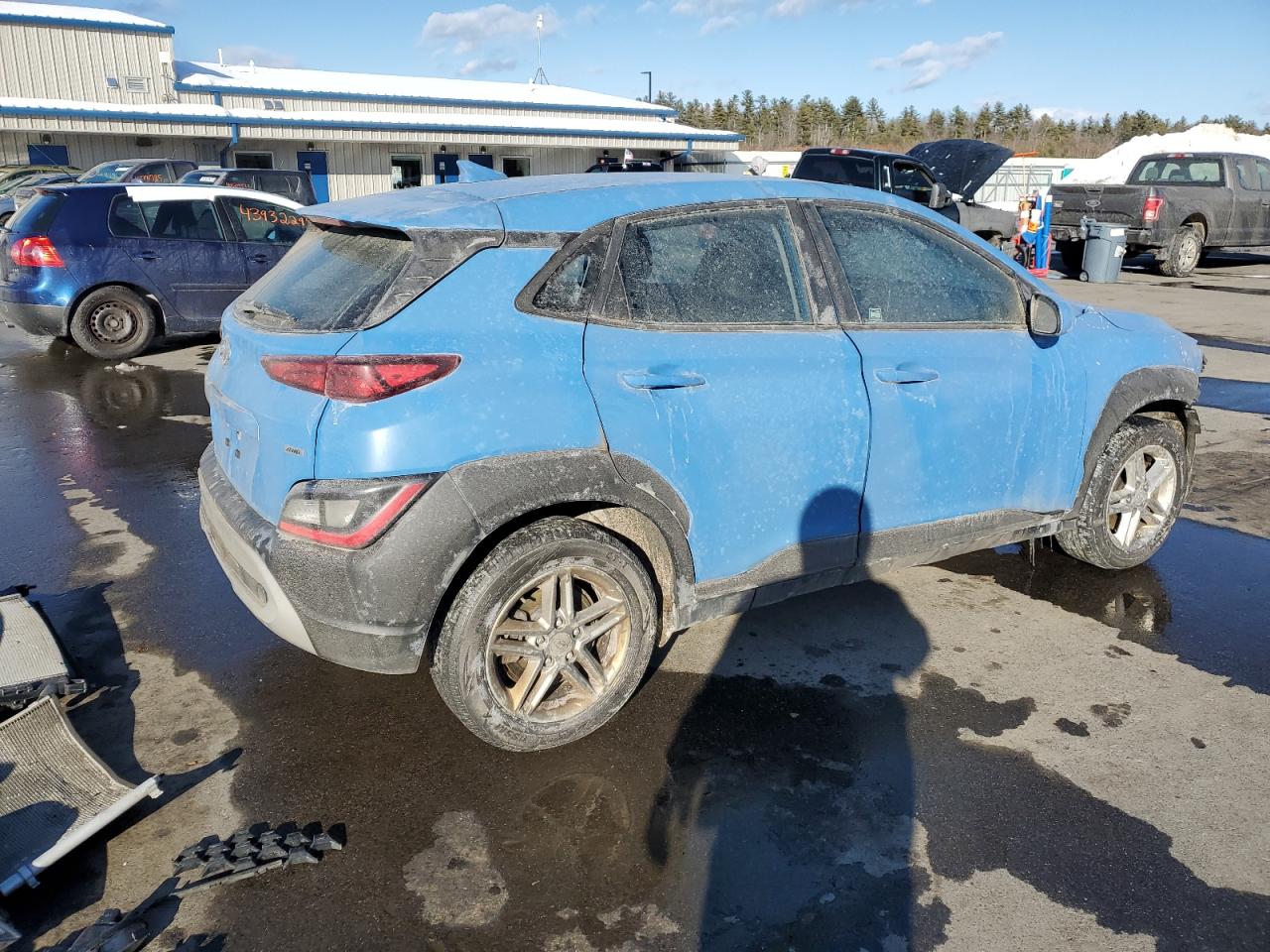 2022 HYUNDAI KONA SEL VIN:KM8K2CAB5NU768606