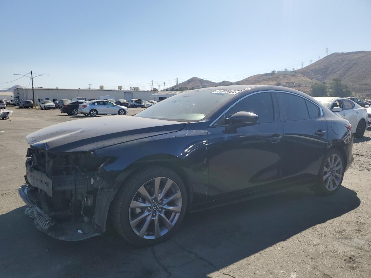 2022 MAZDA 3 SELECT VIN:JM1BPABL0N1507967