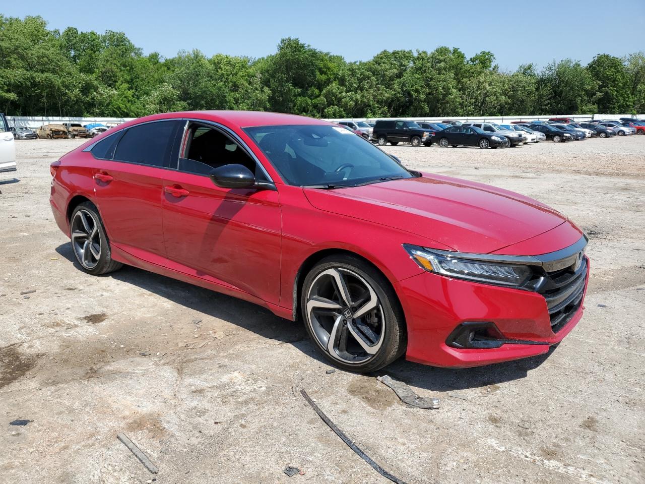 2022 HONDA ACCORD SPORT VIN:1HGCV1F32NA039875
