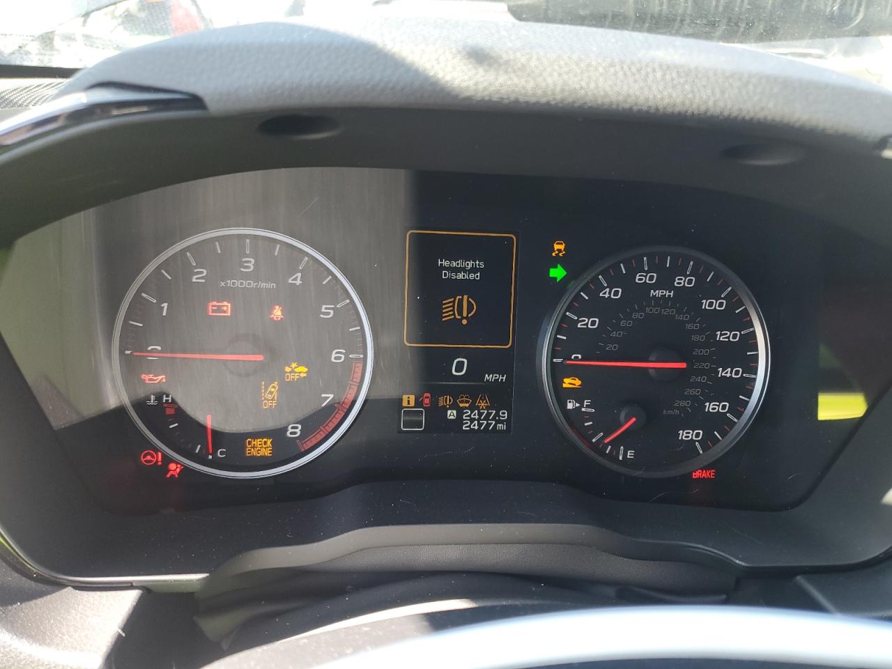 2024 SUBARU WRX  VIN:JF1VBAB60R9817197