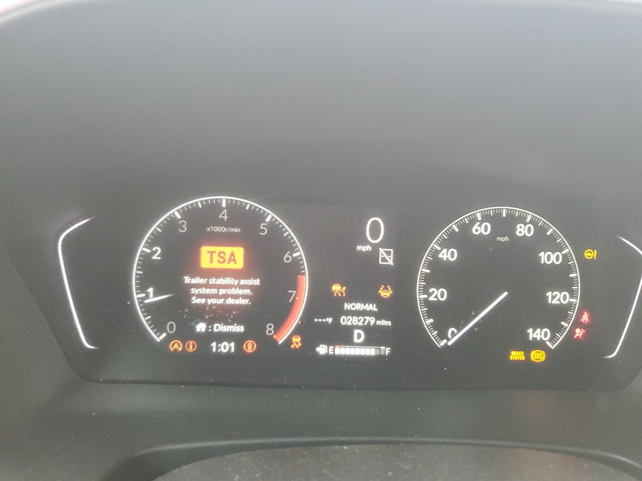 2023 HONDA PILOT SPORT VIN:5FNYG2H31PB015143