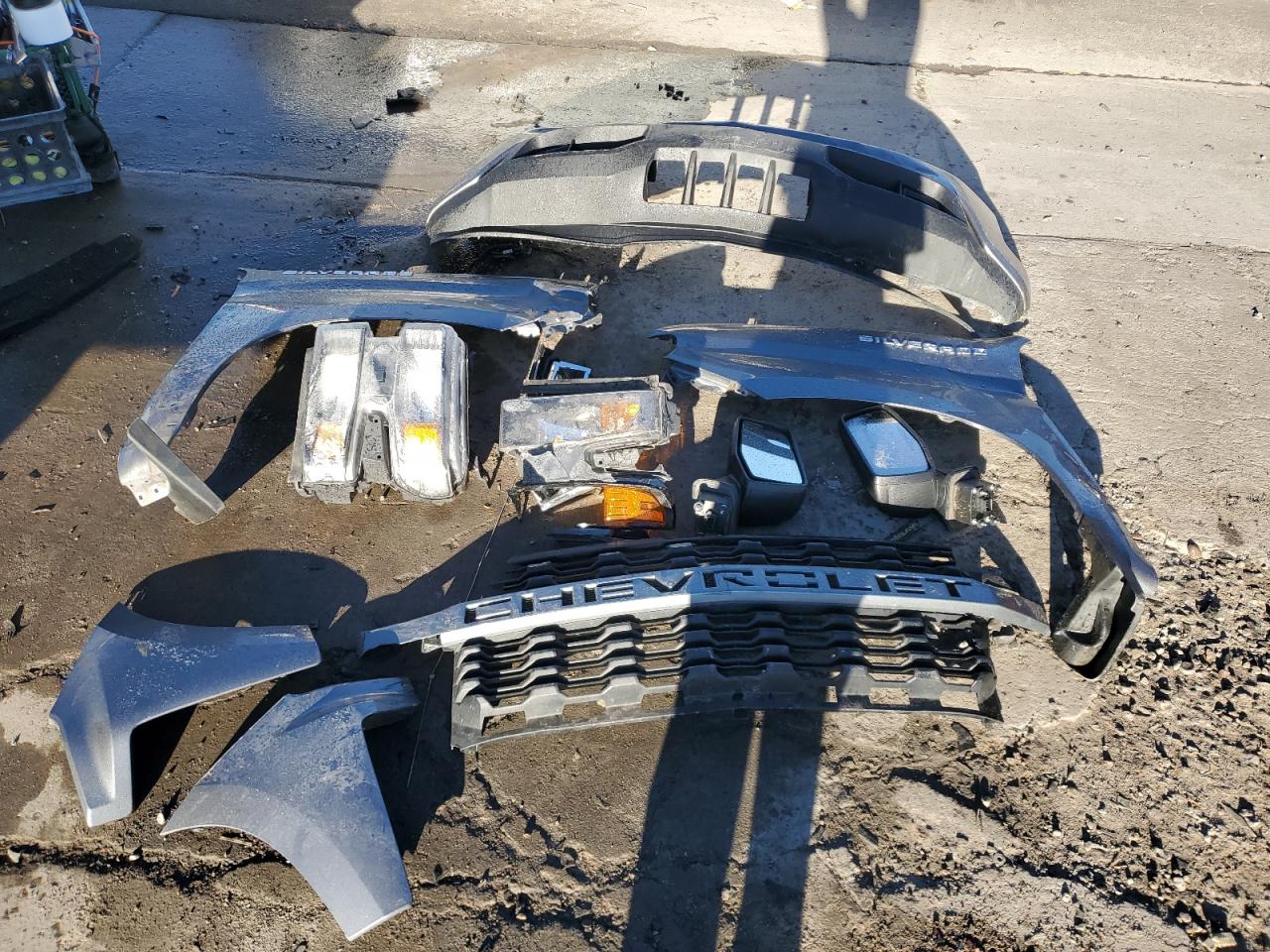 2022 CHEVROLET SILVERADO LTD K1500 CUSTOM VIN:3GCPYBEK3NG158204