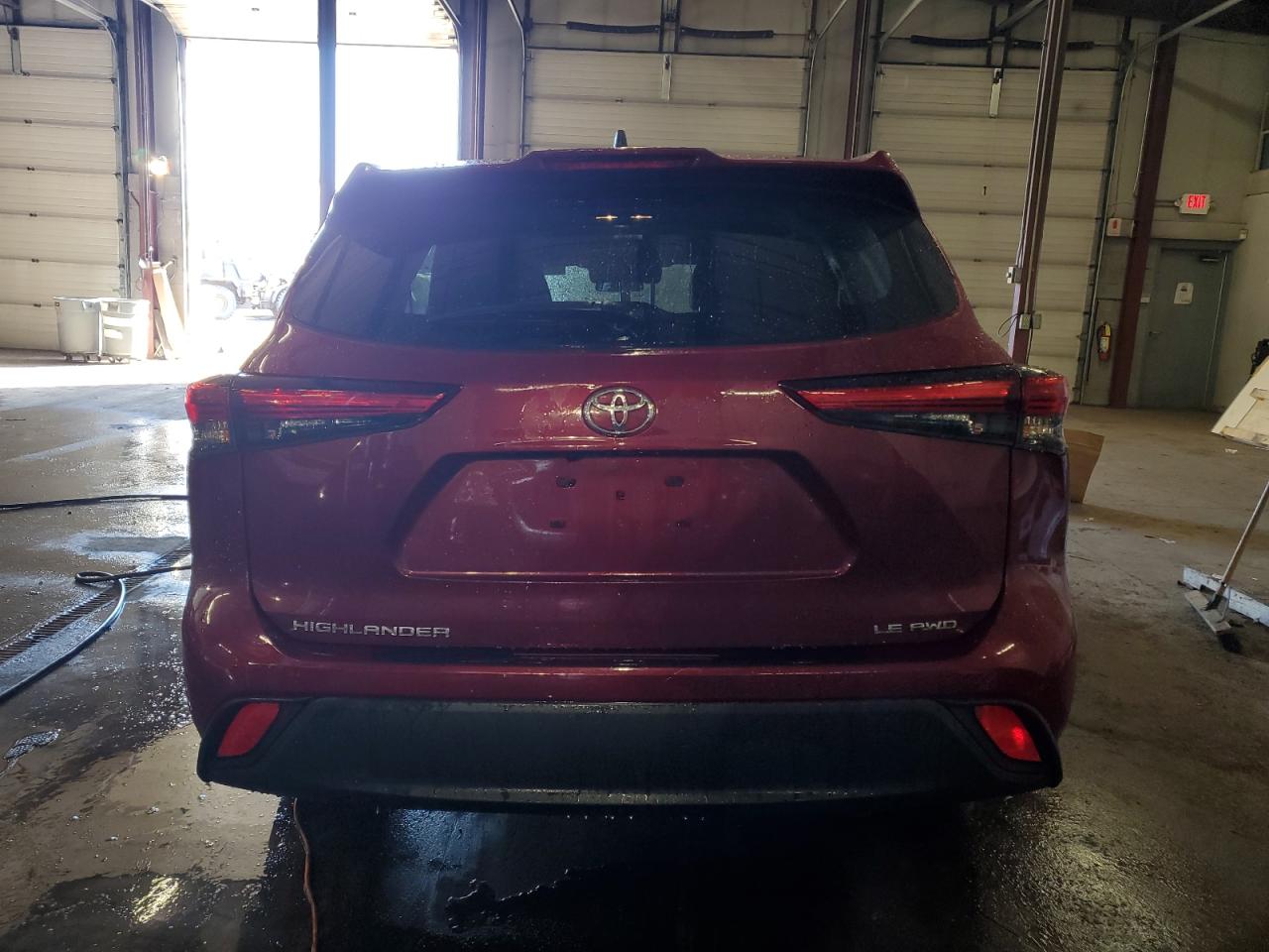 2022 TOYOTA HIGHLANDER L VIN:5TDBZRBH6NS583099