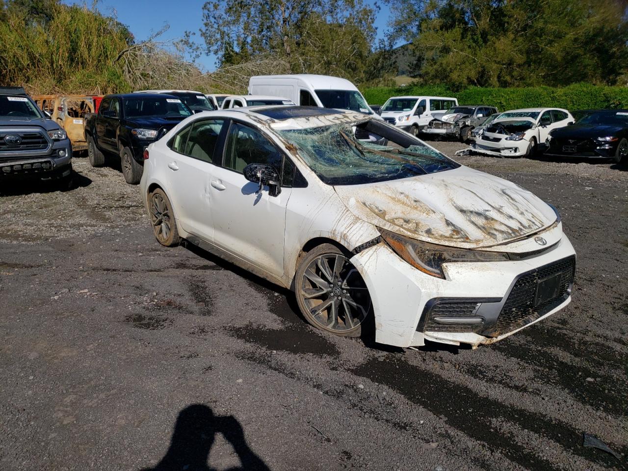 2022 TOYOTA COROLLA SE VIN:JTDM4MCE6NJ096299