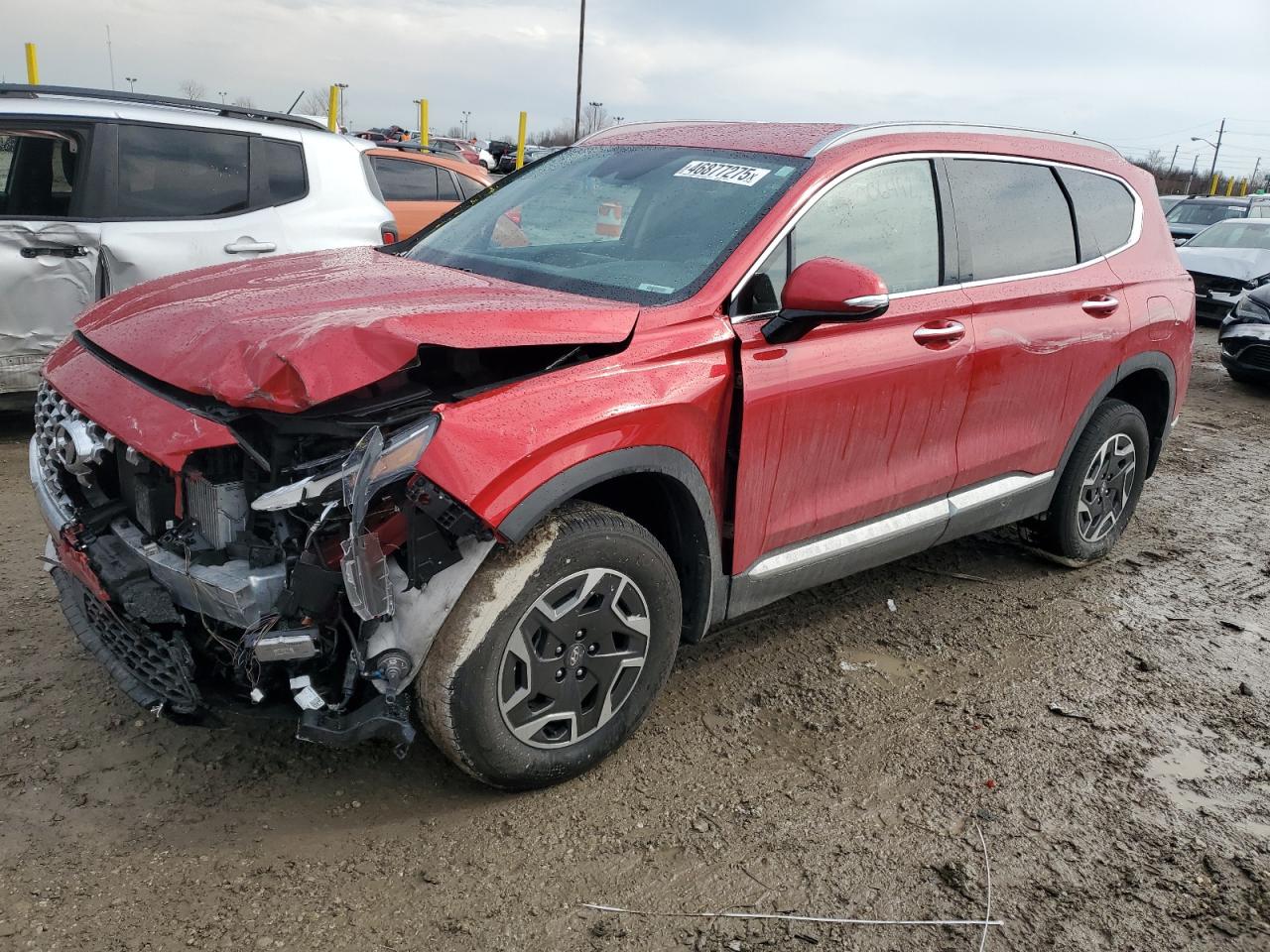 2023 HYUNDAI SANTA FE BLUE VIN:5NMS2DA14PH006492