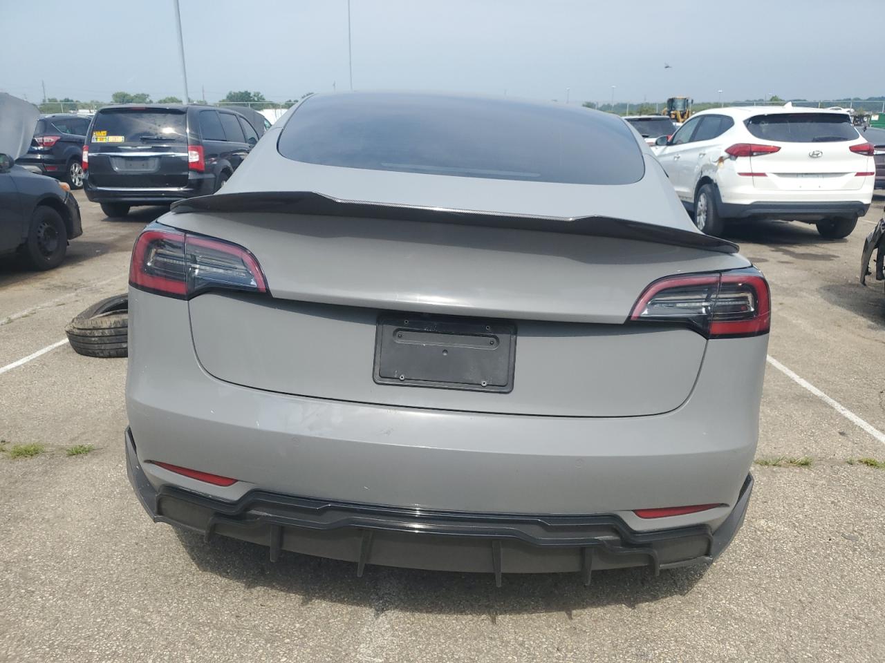 2022 TESLA MODEL 3  VIN:5YJ3E1EC8NF174236